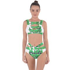 Act Do Text Make Tackle Implement Bandaged Up Bikini Set  by Sapixe