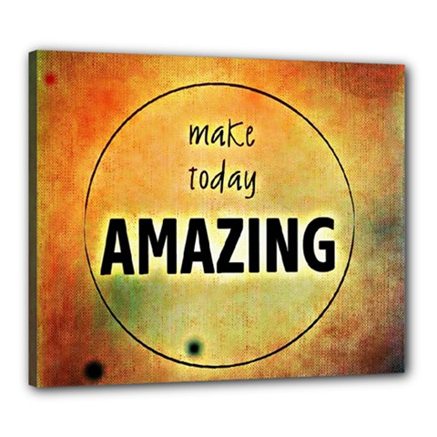 Beautiful Day Cheerful Munter Canvas 24  X 20  by Sapixe