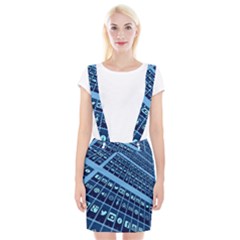 Mobile Phone Smartphone App Braces Suspender Skirt by Sapixe
