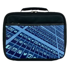 Mobile Phone Smartphone App Lunch Bag by Sapixe