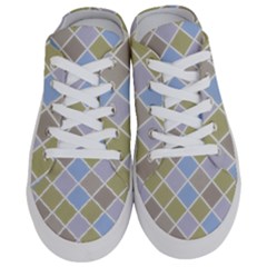 Background Paper Texture Motive Half Slippers by Sapixe