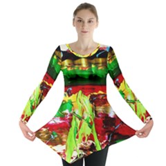 Farewell On The Shore 1 Long Sleeve Tunic  by bestdesignintheworld
