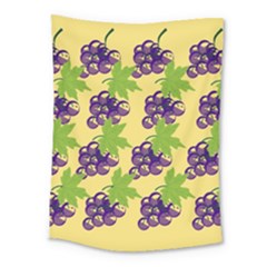 Grapes Background Sheet Leaves Medium Tapestry by Sapixe