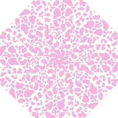 White Pink Cow Print Straight Umbrellas by LoolyElzayat