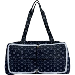 Geometric Pattern Dark Multi Function Bag	 by jumpercat
