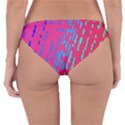 Background Desktop Mosaic Raspberry Reversible Hipster Bikini Bottoms View2