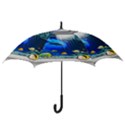 Dolphin Art Creation Natural Water Hook Handle Umbrellas (Medium) View3