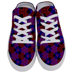 Pattern Abstract Wallpaper Art Half Slippers by Sapixe