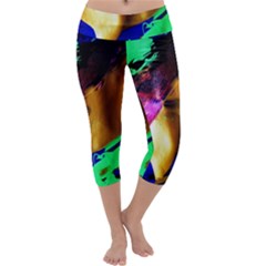 Global Warming 9 Capri Yoga Leggings by bestdesignintheworld