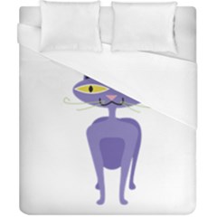 Cat Clipart Animal Cartoon Pet Duvet Cover (california King Size) by Sapixe