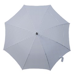 Alice Blue Hearts In An English Country Garden Hook Handle Umbrellas (medium) by PodArtist