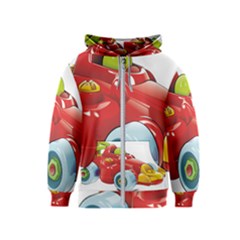 Car Vehicle Racing Car Formula Kids  Zipper Hoodie by Sapixe