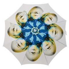Porcelain Mask Minature Mask Straight Umbrellas by Sapixe