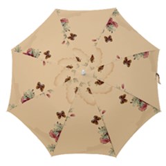 Flower Traditional Chinese Painting Straight Umbrellas by Sapixe