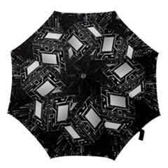Technoid Future Robot Science Hook Handle Umbrellas (small) by Sapixe