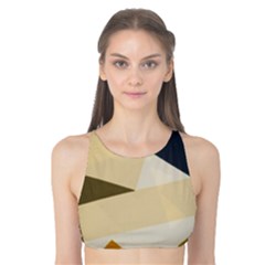 Fabric Textile Texture Abstract Tank Bikini Top by Sapixe
