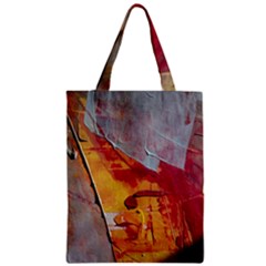 Painting Macro Color Oil Paint Zipper Classic Tote Bag by Sapixe