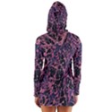 Fabric Textile Texture Macro Photo Long Sleeve Hooded T-shirt View2