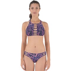 Fabric Textile Texture Macro Photo Perfectly Cut Out Bikini Set by Sapixe