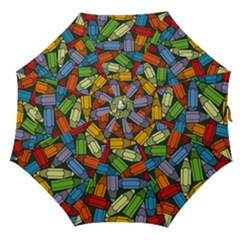 Colored Pencils Pens Paint Color Straight Umbrellas by Sapixe
