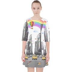 Downtown Dream Pocket Dress by Valentinaart