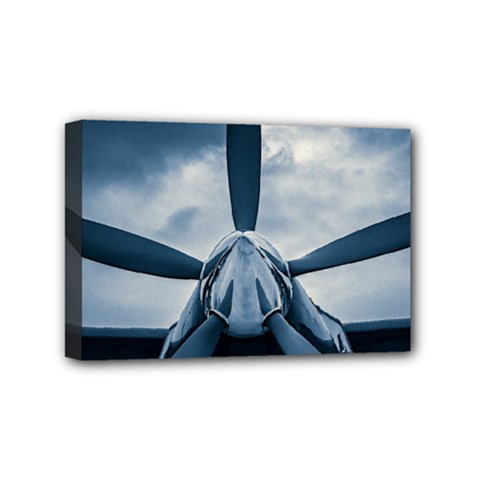 Propeller - Sky Challenger Mini Canvas 6  X 4  by FunnyCow