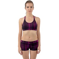 Theater Cinema Curtain Stripes Back Web Gym Set by Nexatart