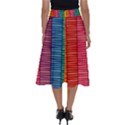 Background Colorful Abstract Perfect Length Midi Skirt View2