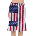 American Usa Flag Vertical Mermaid Skirt View1