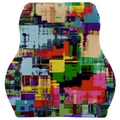Color Abstract Background Textures Car Seat Velour Cushion  by Nexatart