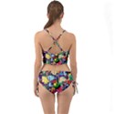Color Abstract Background Textures Mini Tank Bikini Set View2