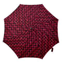 Fabric Pattern Desktop Textile Hook Handle Umbrellas (small) by Nexatart