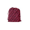 Fabric Pattern Desktop Textile Drawstring Pouches (Small)  View2