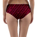 Fabric Pattern Desktop Textile Reversible Mid-Waist Bikini Bottoms View2