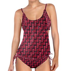 Fabric Pattern Desktop Textile Tankini Set by Nexatart