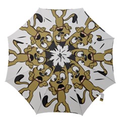 Animal Canine Cartoon Dog Pet Hook Handle Umbrellas (medium) by Sapixe