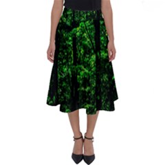 Emerald Forest Perfect Length Midi Skirt by FunnyCow