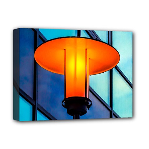 Orange Light Deluxe Canvas 16  X 12   by FunnyCow