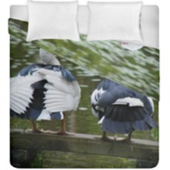 Muscovy Ducks At The Pond Duvet Cover Double Side (king Size) by IIPhotographyAndDesigns