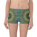 Modern Fantasy Rococo Flower And Lilies Boyleg Bikini Bottoms View1