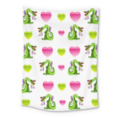 Dragons And Hearts Medium Tapestry by IIPhotographyAndDesigns
