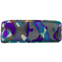 Blue purple shapes                                  Full Print Rope Handle Tote (Large) View3