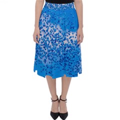 Blue Balloons In The Sky Folding Skater Skirt by FunnyCow