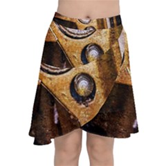 Vintage Off Roader Car Headlight Chiffon Wrap by FunnyCow
