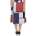 Neoplasticism Abstract Art Folding Skater Skirt View2