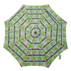Cars And Trees Pattern Hook Handle Umbrellas (large) by linceazul