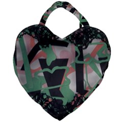 Cool Giant Heart Shaped Tote by snowwhitegirl
