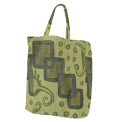 Four Squares Giant Grocery Tote by snowwhitegirl