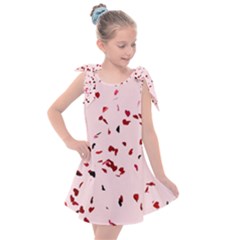 Love Is In The Air Kids  Tie Up Tunic Dress by FunnyCow