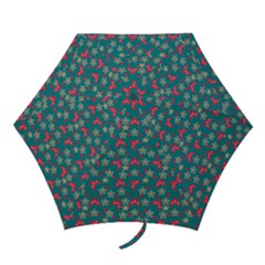 Teal Hats Mini Folding Umbrellas by snowwhitegirl